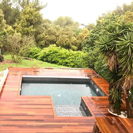 아파트 Bas De Avec Piscine, 5km De La 라센느쉬르메르